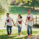 Vincent Rodriguez III, Rachel Bloom, Scott Michael Foster (Photo: Greg Gayne/The CW)